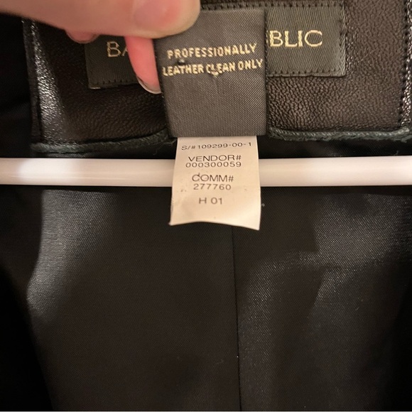 Banana Republic Genuine Buttery Leather Trench Coat - Picture 5 of 17